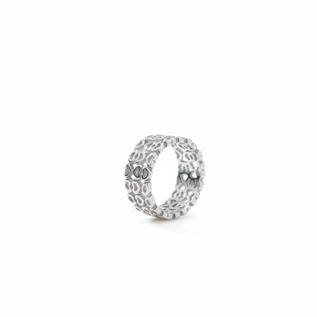 URMYLADY 925 Sterling Silver Hollow Heart 7-10# Ring For Women Wedding Charm Engagement Fashion Jewelry