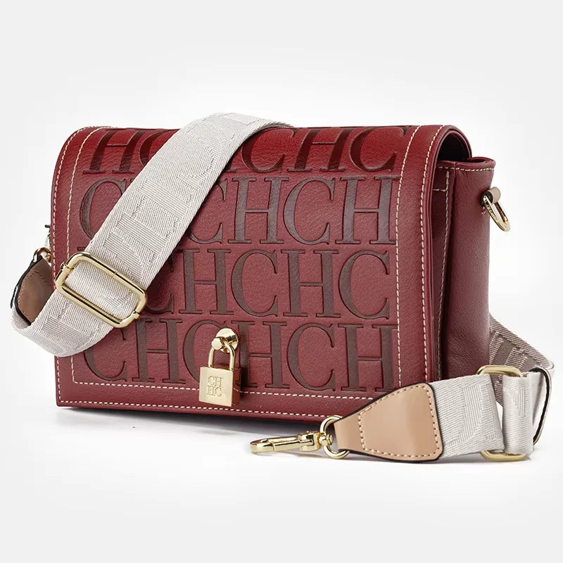 New Crossbody Bag Letter Print High Quality Woman's Brand Trend Vintage Fashion Elegant 2025 Classic Style Ladies Bag