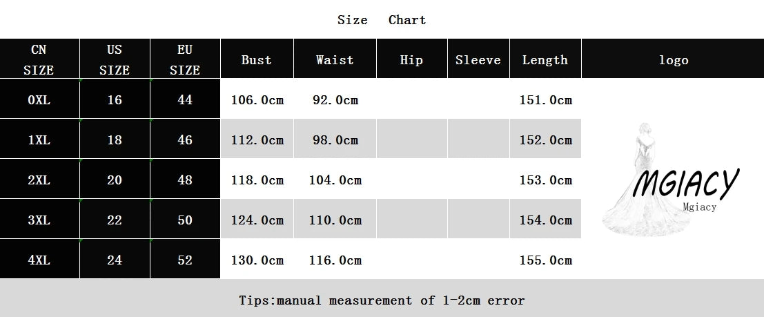 Mgiacy New Arrival V neck Noble Large size Evening gown dress Sequin belt Long dress