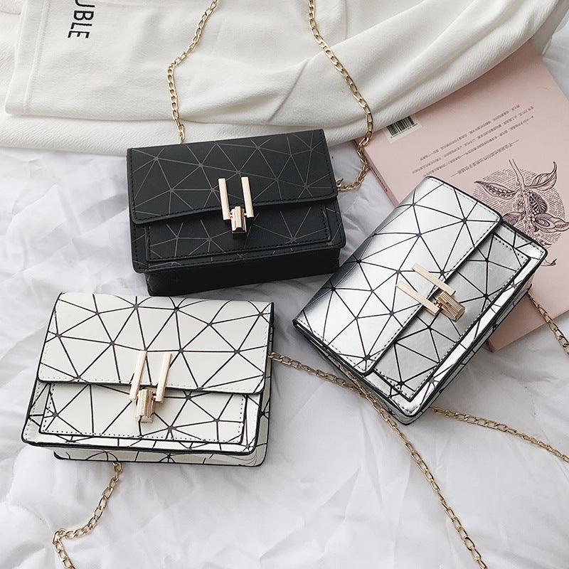 2020 New Women's Small Square Chain Shoulder Bag