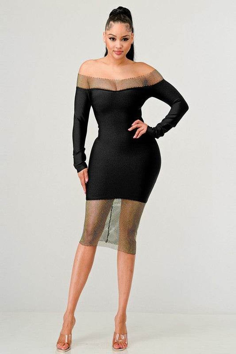 CLASSIC BANDAGE DRESS - TrendNest