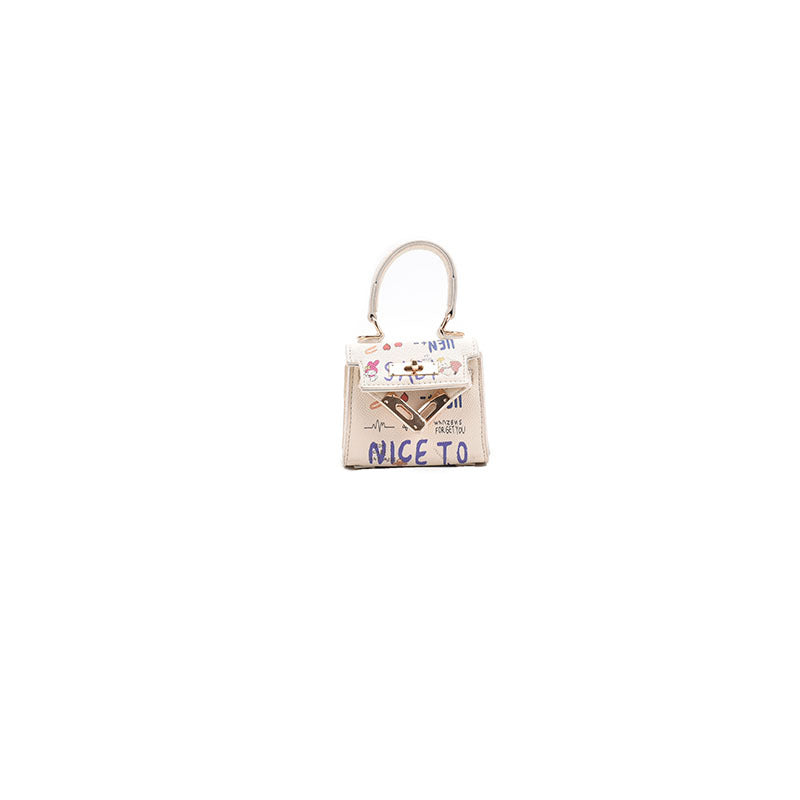 Trendy Korean Style Small Square Messenger Bag