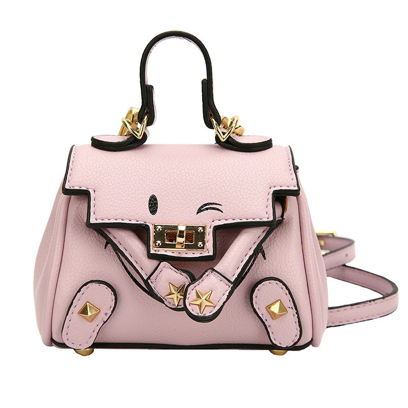 Cute Small Square Women's Messenger Bag - Fashionable Design