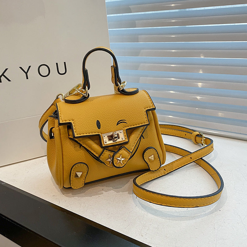 Cute Small Square Women's Messenger Bag - Fashionable Design