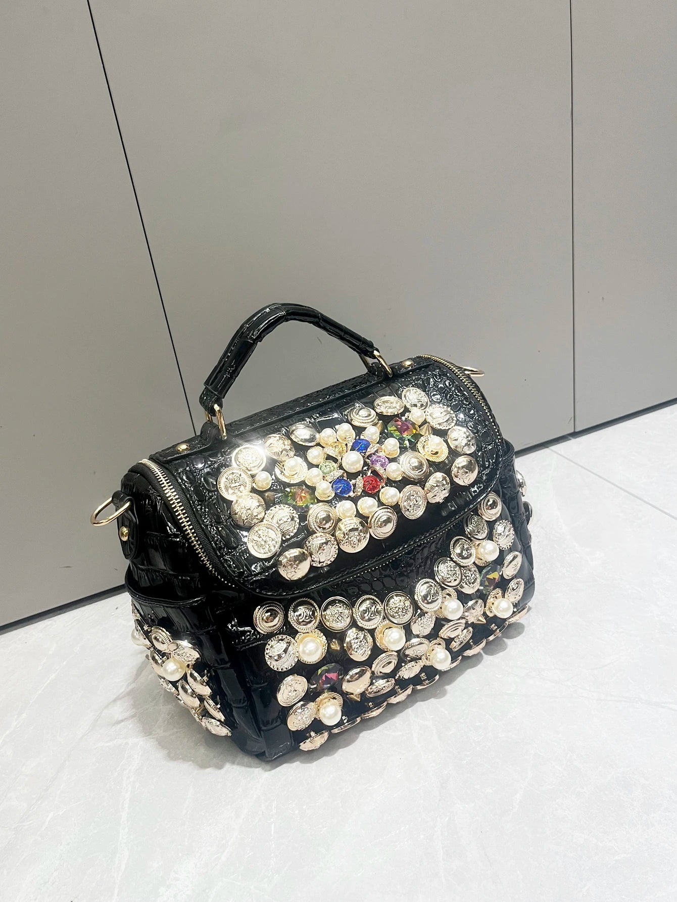 Handbag for women purses and handbag luxury Designer Handmade Women's bag Casual black bucket Female Messenger shoulder Bag new