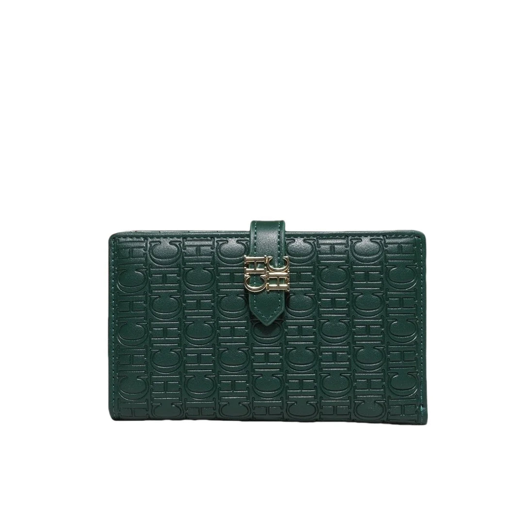 Luxury Embossed Long Wallet