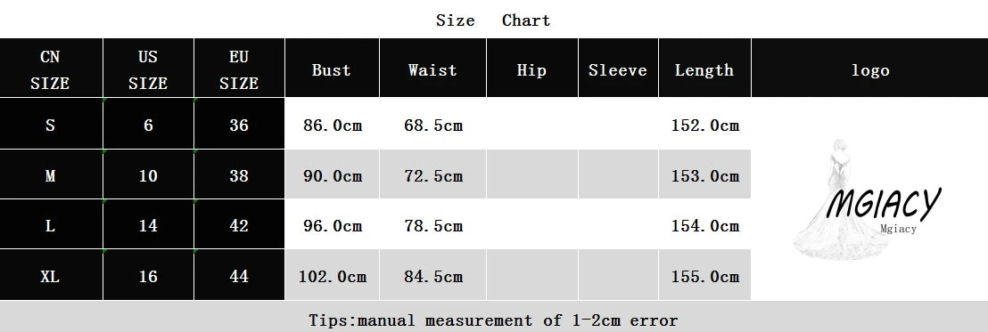 MGIACY V-neck embroidery chiffon, wooden ears, shoulders and lace A-hem skirt