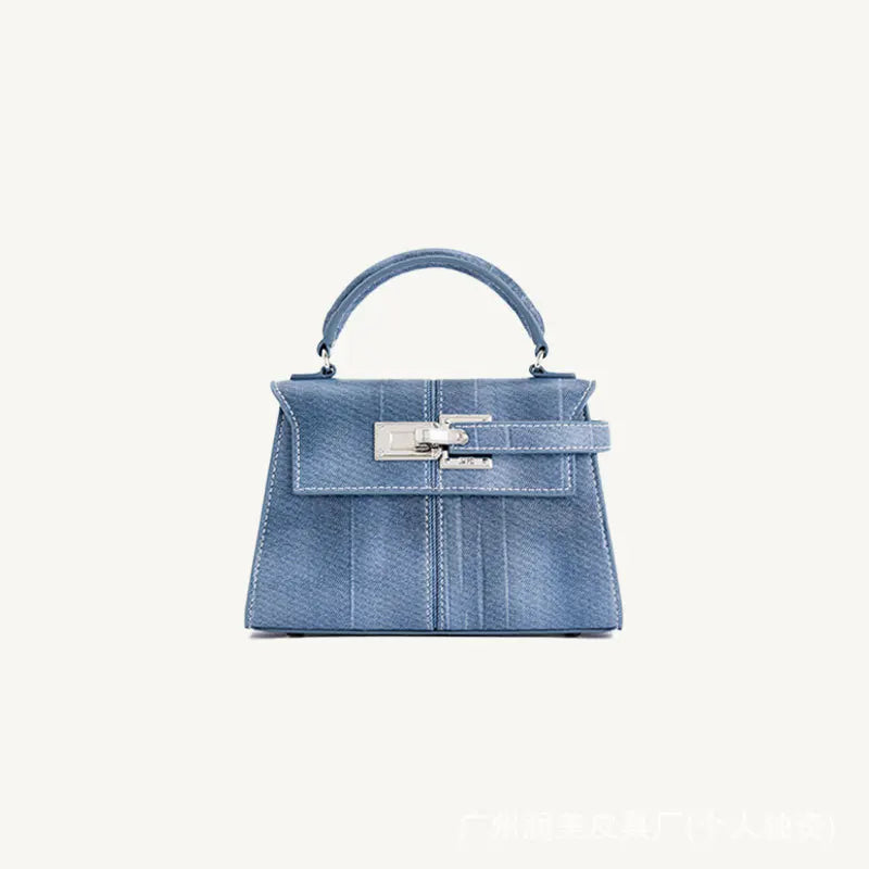 JW PEI Trapezoidal Bag, New Style, Genuine Leather, Women's Bag, High-End, Versatile, Crossbody Bag, Fashionable, Niche Style