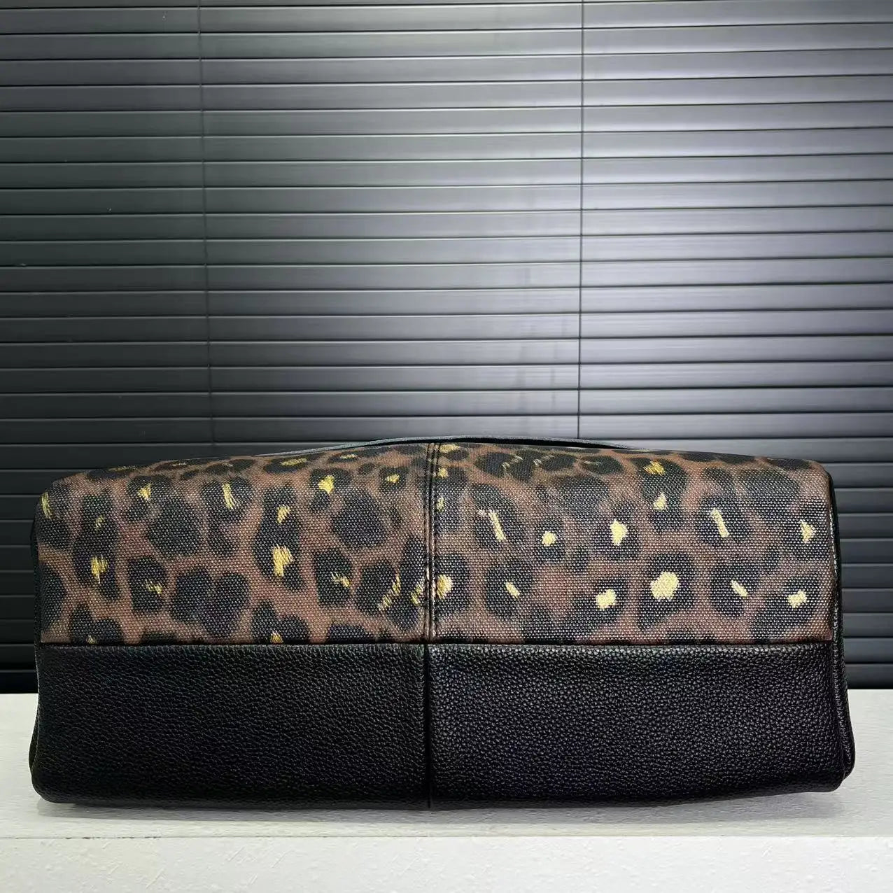 Y2K Leopard Print Tote Bag
