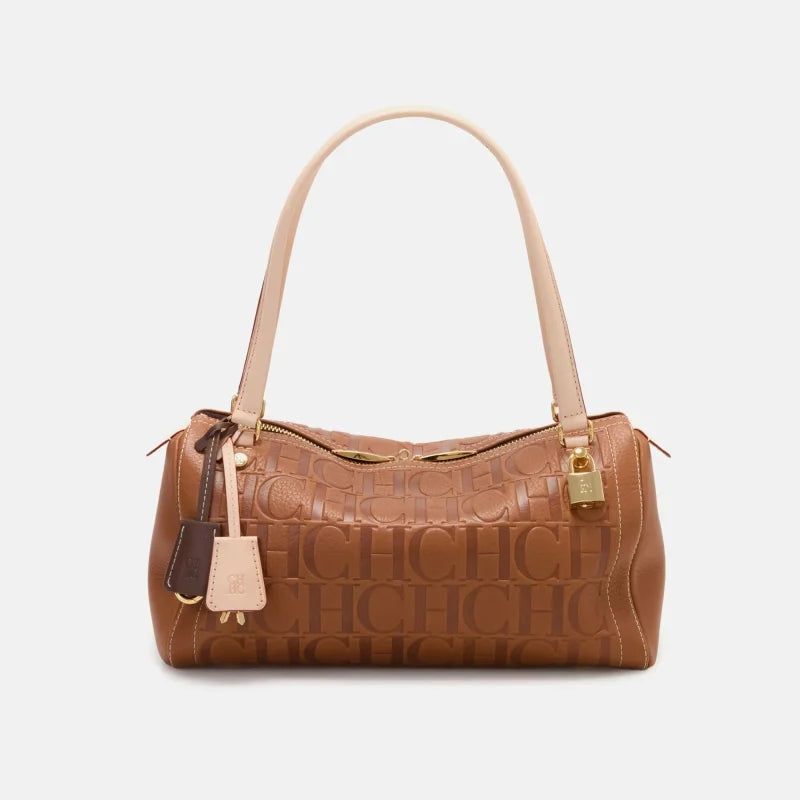 CH New Exquisite Handbag Spring and Summer High-quality Letter Print Multi-Scene Available 2026 Boston Crossbody Bag