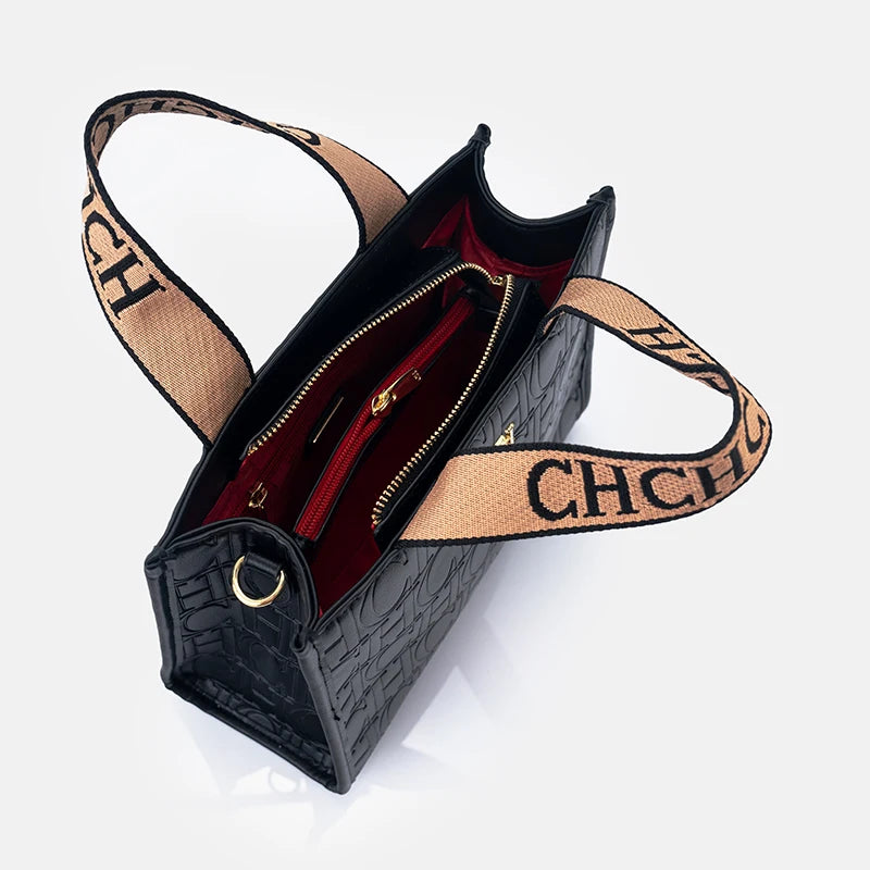 CH Fashion High Quality Women's Bags Metal Logo Casual Large Capacity Light Luxury Brand Designer 2025 New Women's Handbag