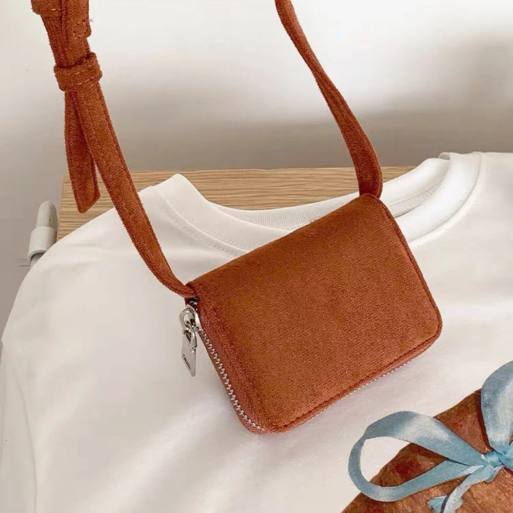 Mini small Shoulder Bag Card purses for woman wallet cute woman coin purse mini coin pouch small monkey purse