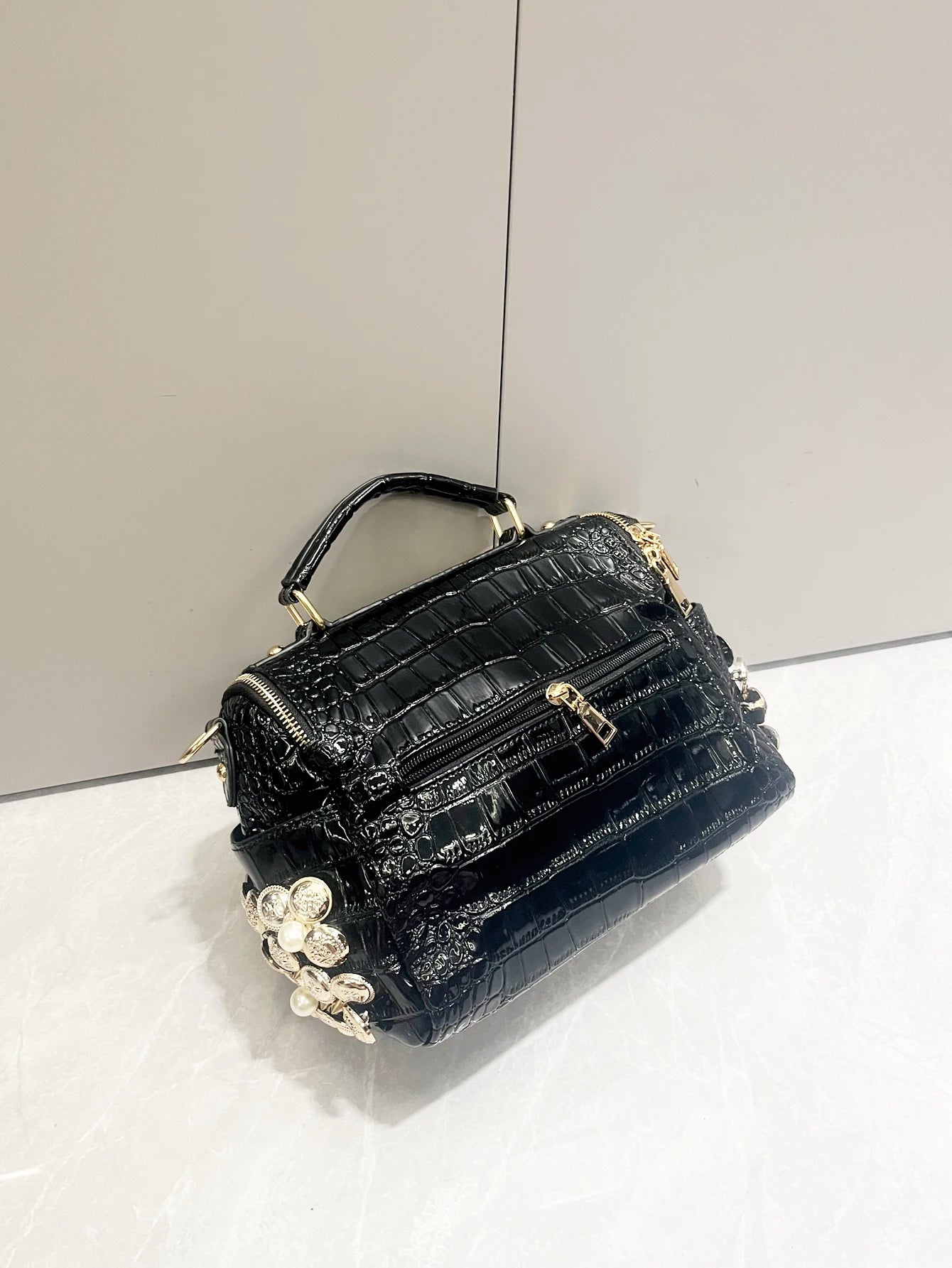 Handbag for women purses and handbag luxury Designer Handmade Women's bag Casual black bucket Female Messenger shoulder Bag new