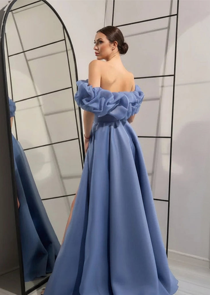 Grace Off-Shoulder Evening Gown