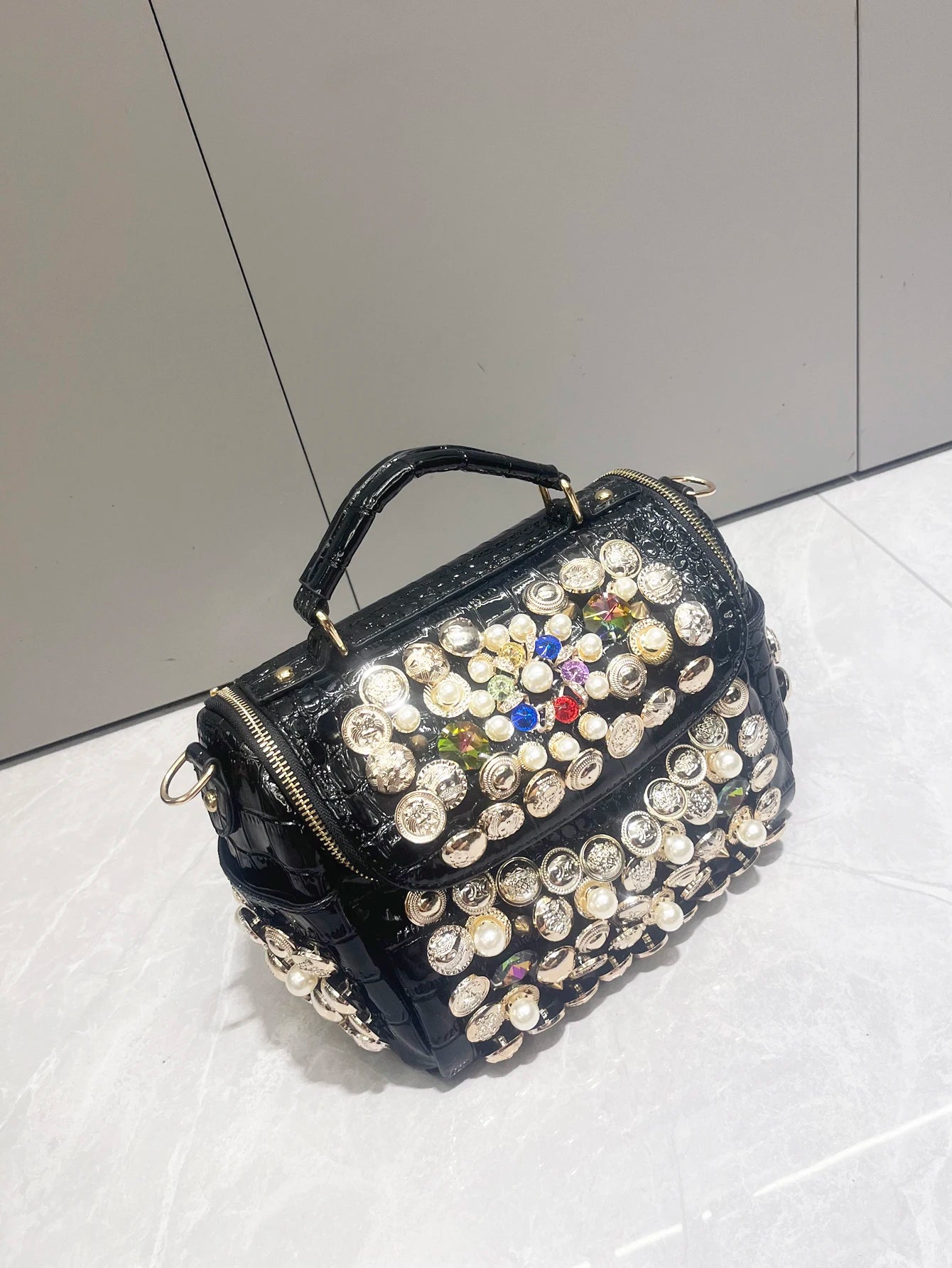 Handbag for women purses and handbag luxury Designer Handmade Women's bag Casual black bucket Female Messenger shoulder Bag new