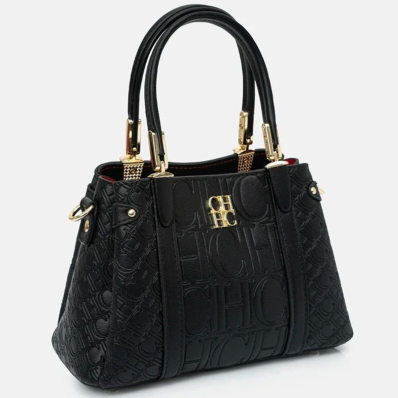 CH Large Capacity Women's Tote Bag Multifunctional 2026 New High Quality Hardware Brand Logo Vintage Fashion Women's Tote Bag