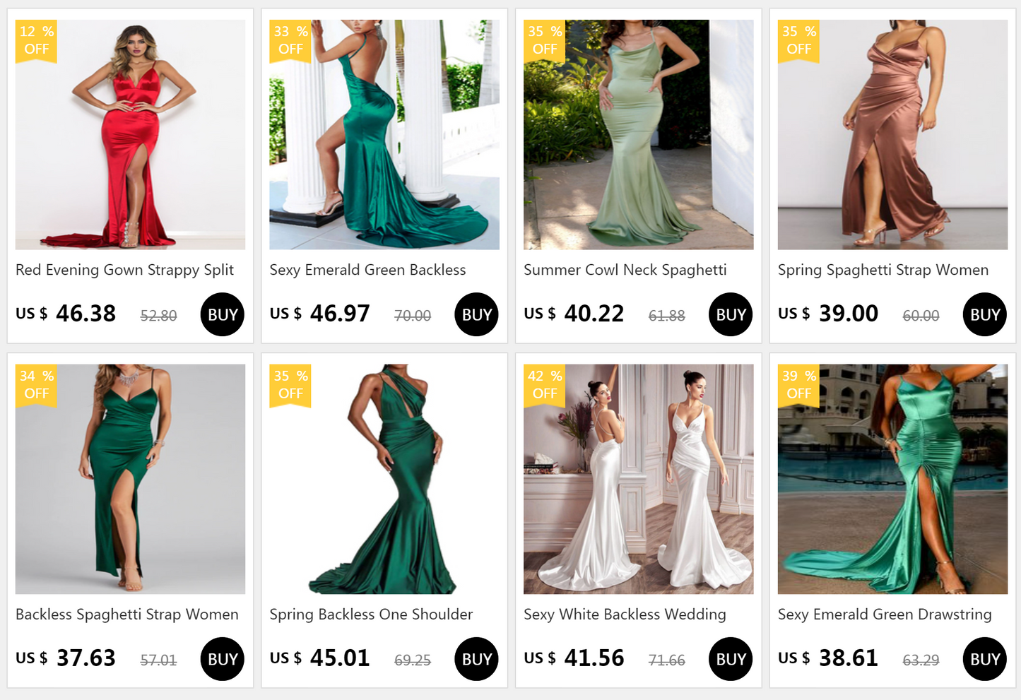 Romagic Burgundy Satin V Neck Evening Gown Bridesmaid Dresses Spaghetti Strap Floor Length Padded Stretchy Wedding Party Dress