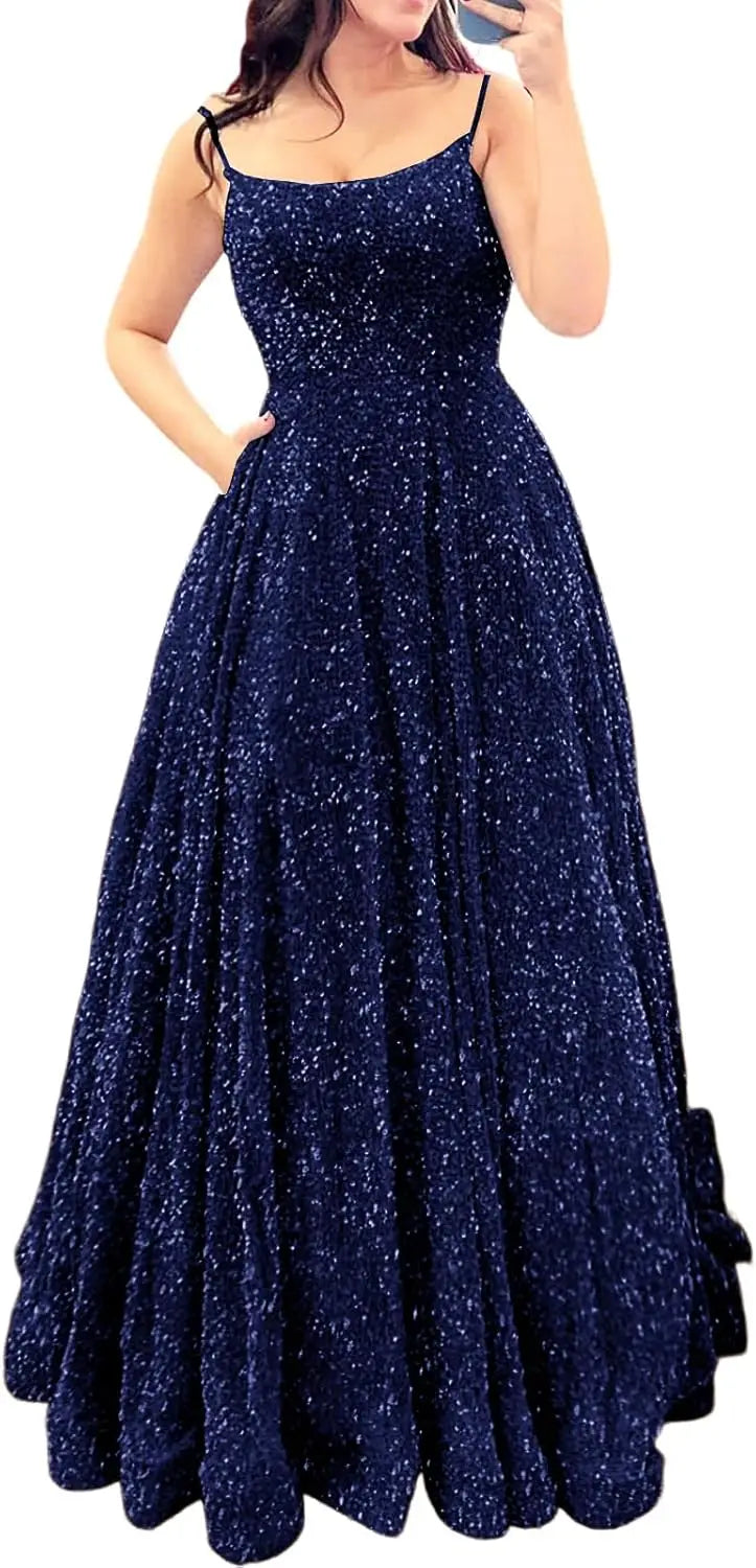 Women's Prom Dress Long 2026 Sexy Evening Dress A Line Military Ball Gown Party Dresses Formal Dress Women Elegant Luxury Dress