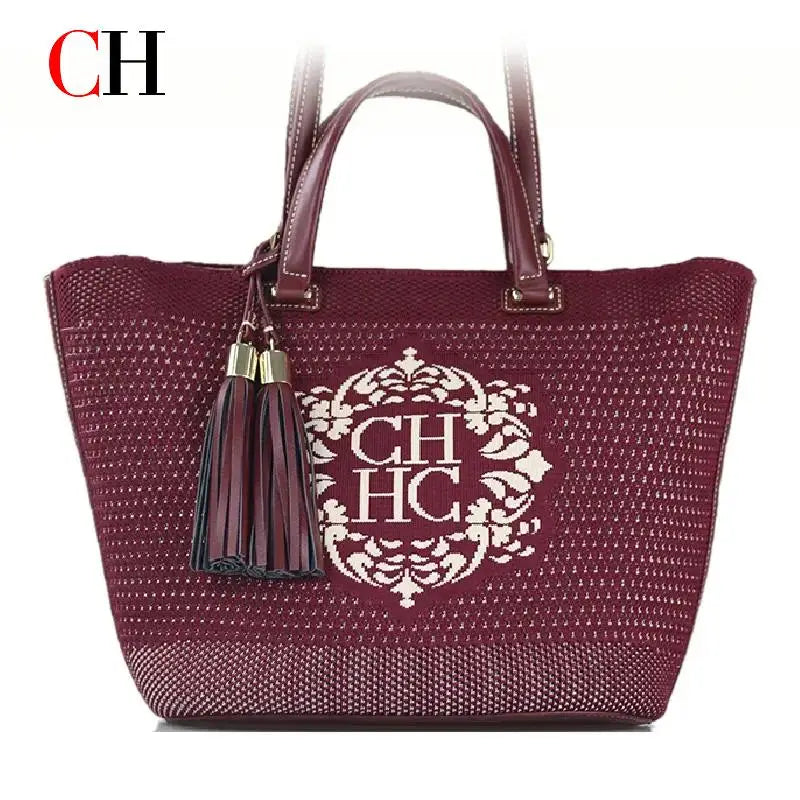 Large Shoulder Bag 43x26.5x15.7cm, Lightweight Foldable PU Tote Bag, Spacious Work Travel Purse, Multipurpose Carryall