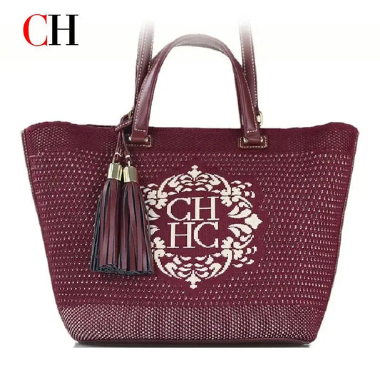 Large Shoulder Bag 43x26.5x15.7cm, Lightweight Foldable PU Tote Bag, Spacious Work Travel Purse, Multipurpose Carryall