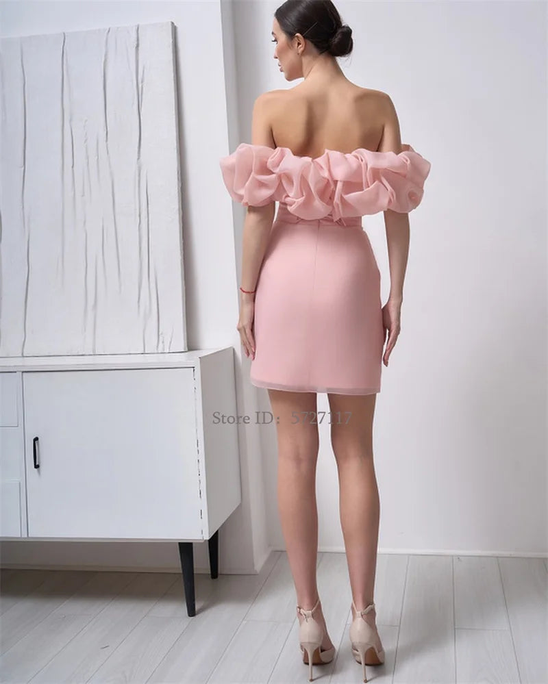 Grace Off-Shoulder Evening Gown
