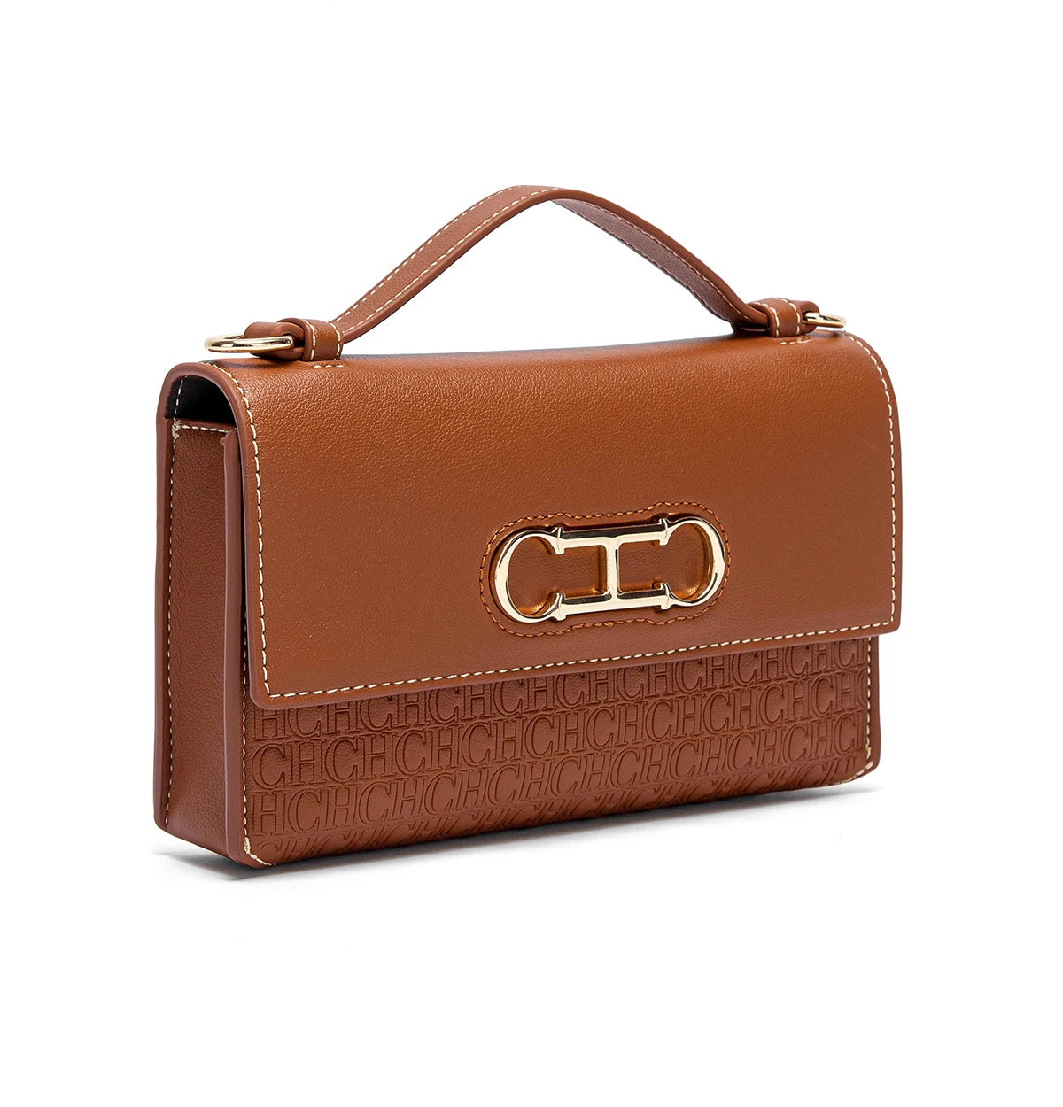 CH Women's Classic Retro Fashion Shoulder Bag Light Luxury Popular Classic Models Large Capacity Brand Logo Buckle Crossbody Bag