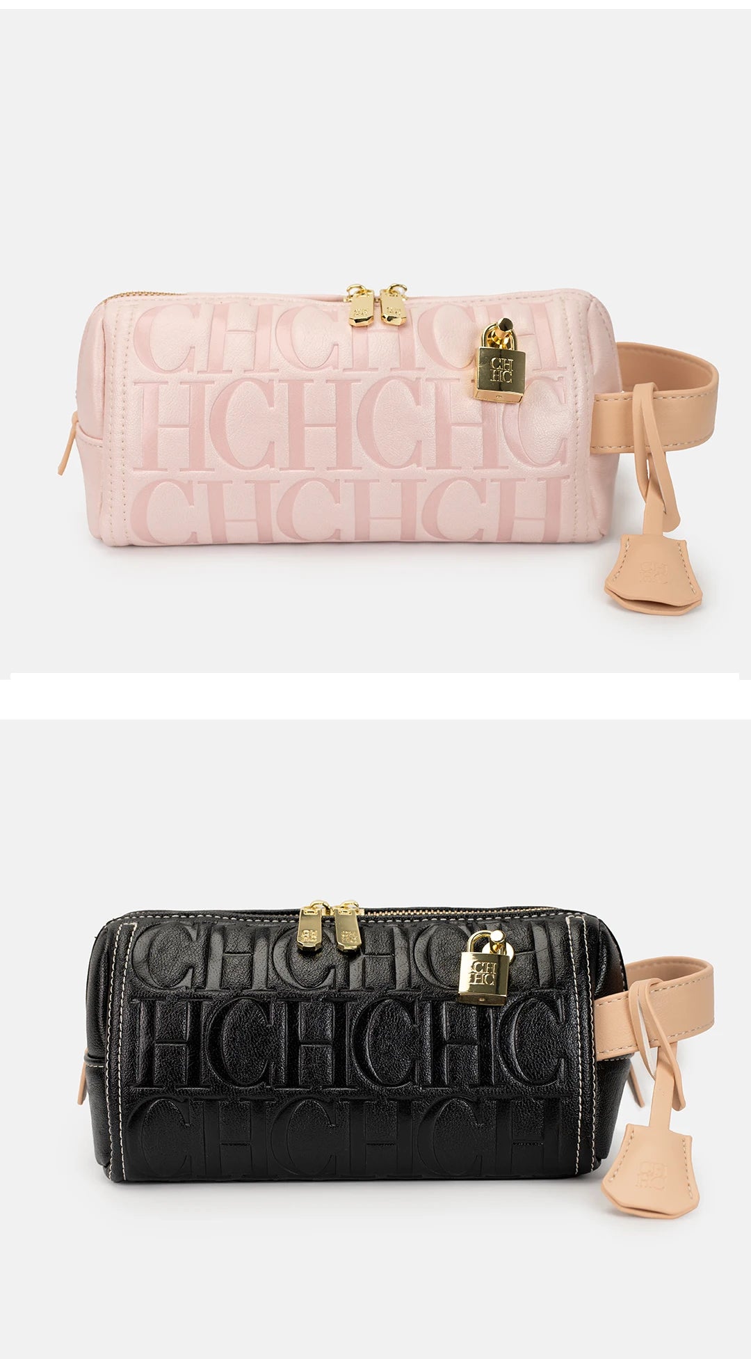 CH 2026 New Letter Embossed Cylinder Bag Fashion Cylinder Crossbody Bag Casual Shoulder Underarm Bag Multi color Optional