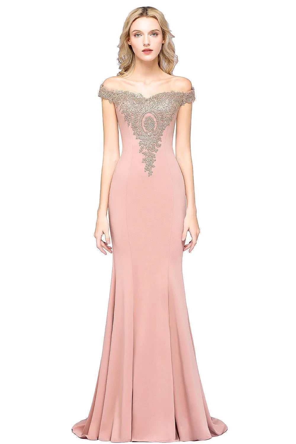Gold Rose Lace Mermaid Prom Dresses For Women Burgundy Long Sexy Open Back Cap Sleeve Elegant Evening Party Gown Vestido de Gala