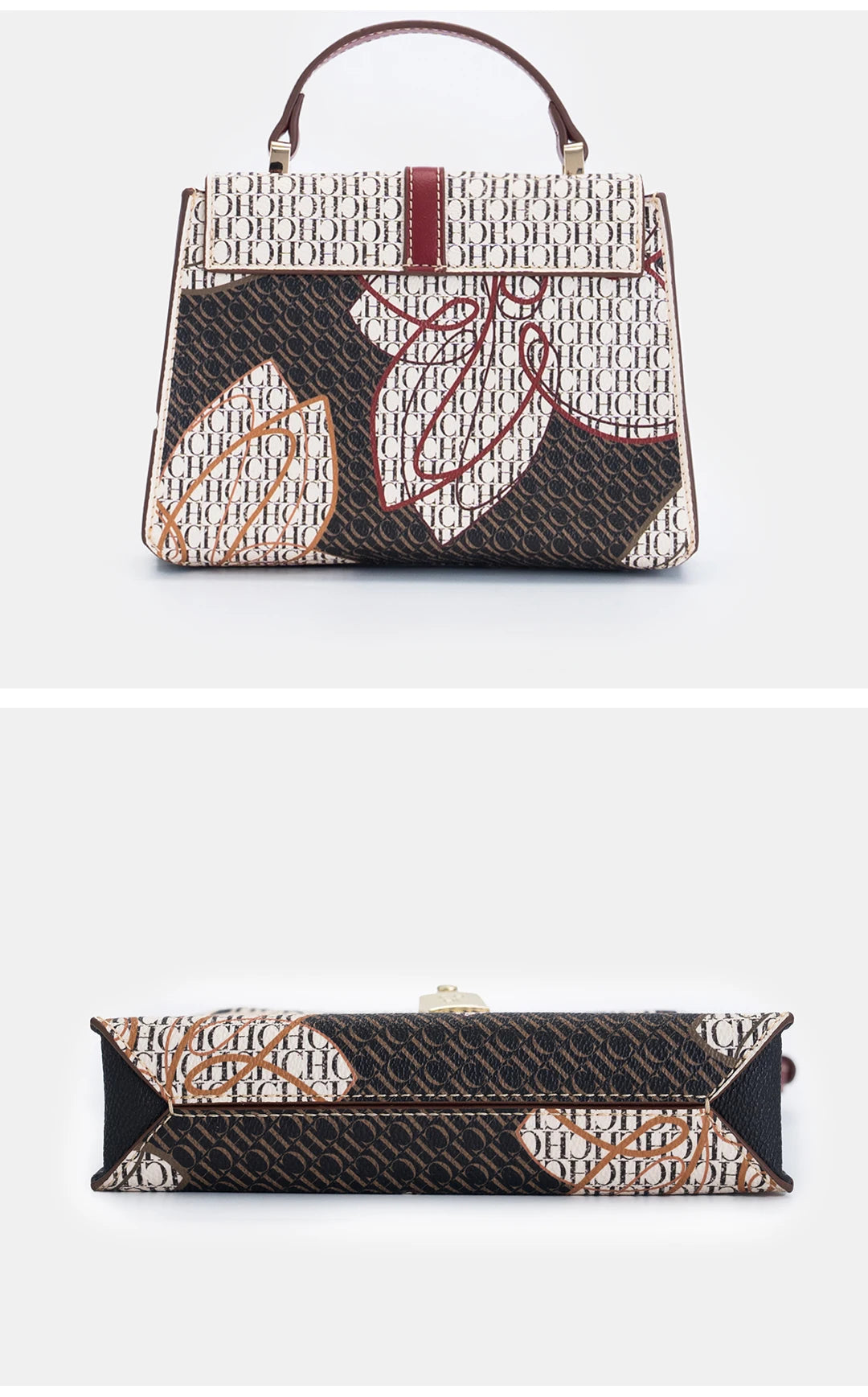 New Casual Women's Crossbody Bag Exquisite And Fashionable Handbag Niche Light Luxury Brand With Lock Design Trendy Designer's