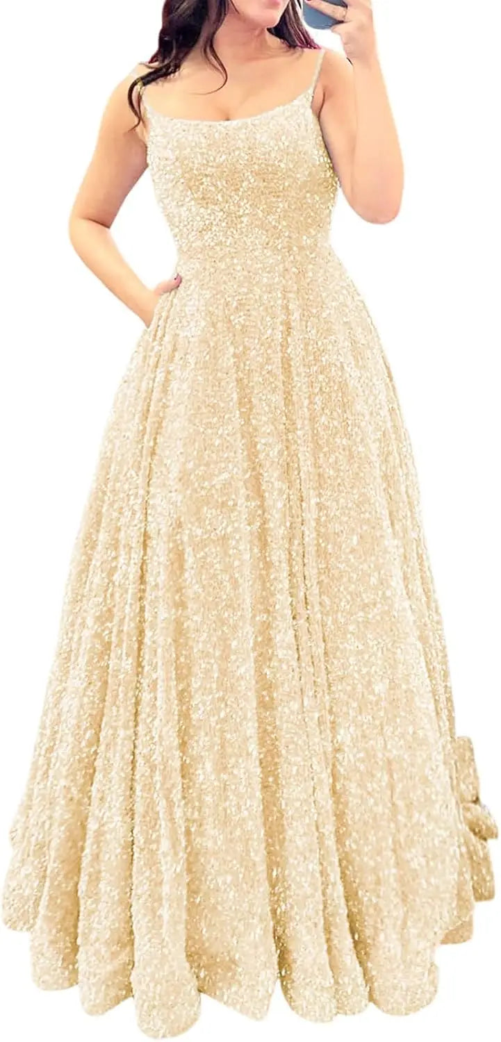 Women's Prom Dress Long 2026 Sexy Evening Dress A Line Military Ball Gown Party Dresses Formal Dress Women Elegant Luxury Dress