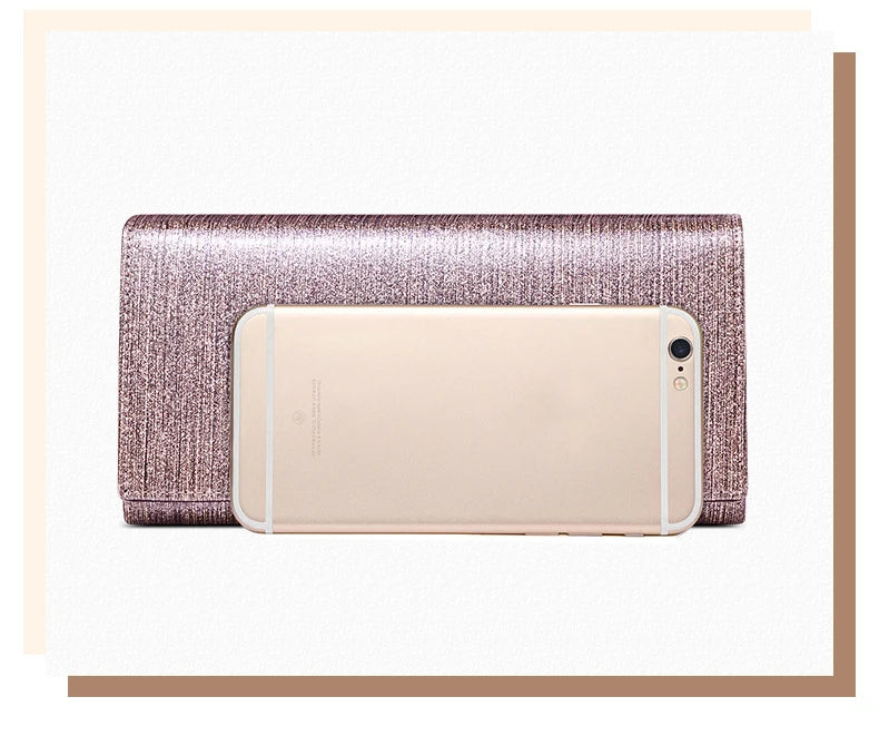 2025 New Women's Wallet, Long Wallet, Pearl D-Buckle, Large Capacity, Multiple Slots, Genuine Cowhide Wallet, Clutch Bag