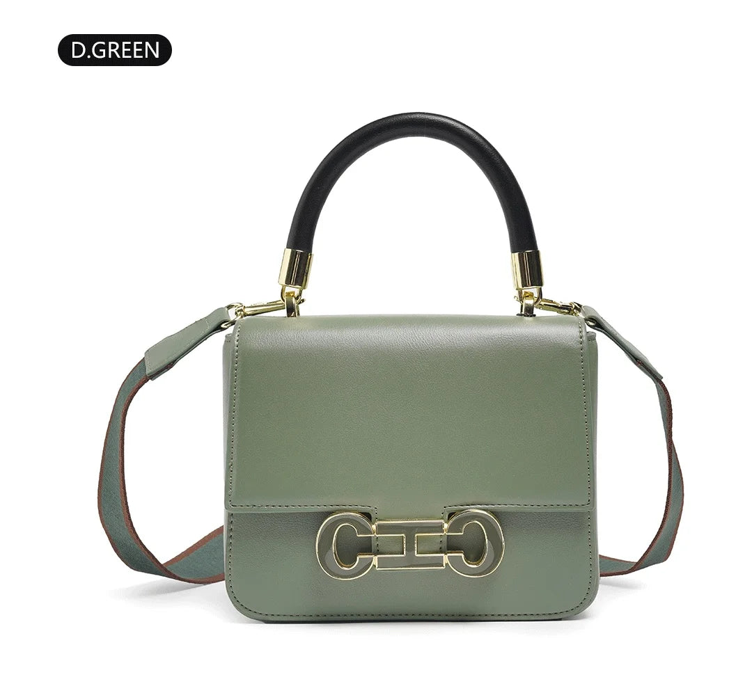 CH New PU+TPU Hand Bag 20x16x7cm Multi-Compartment Purse, 6 Colors Black Camel Cream Green Maroon Plum, Lightweight Tote