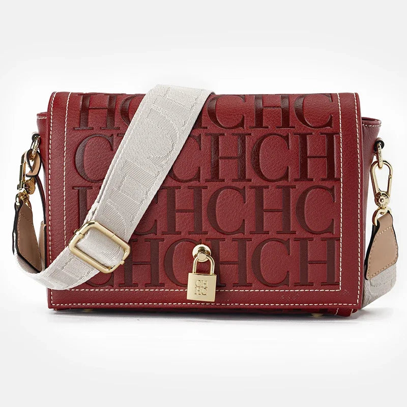 New Crossbody Bag Letter Print High Quality Woman's Brand Trend Vintage Fashion Elegant 2025 Classic Style Ladies Bag