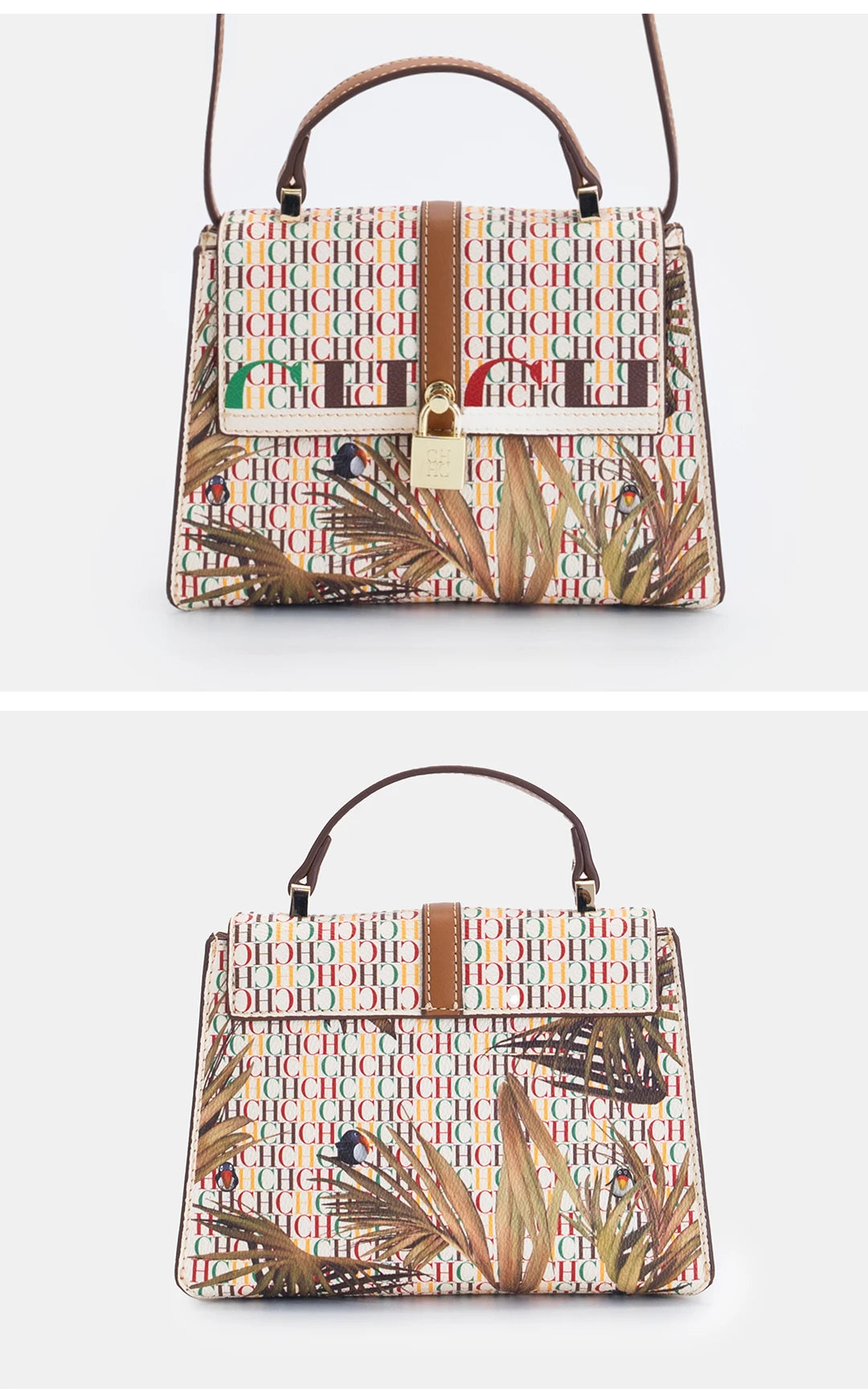New Casual Women's Crossbody Bag Exquisite And Fashionable Handbag Niche Light Luxury Brand With Lock Design Trendy Designer's