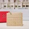 CH Women's Bag Wallet Exquisite Compact Convenient Decoration Durable Elegant Brand Design Sense Letter Decoration Zipper