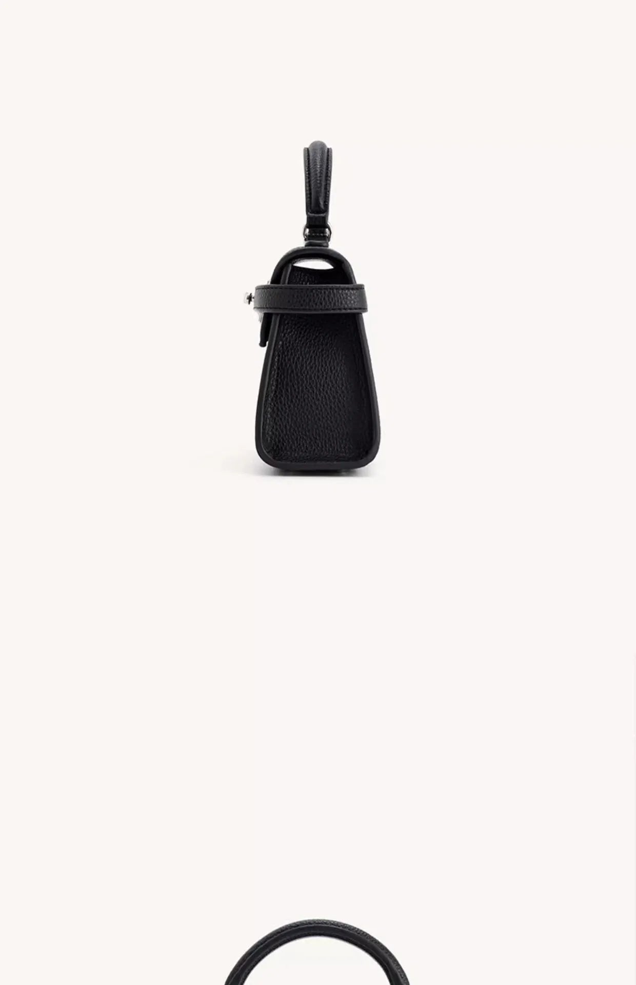 JW PEI Trapezoidal Bag, New Style, Genuine Leather, Women's Bag, High-End, Versatile, Crossbody Bag, Fashionable, Niche Style
