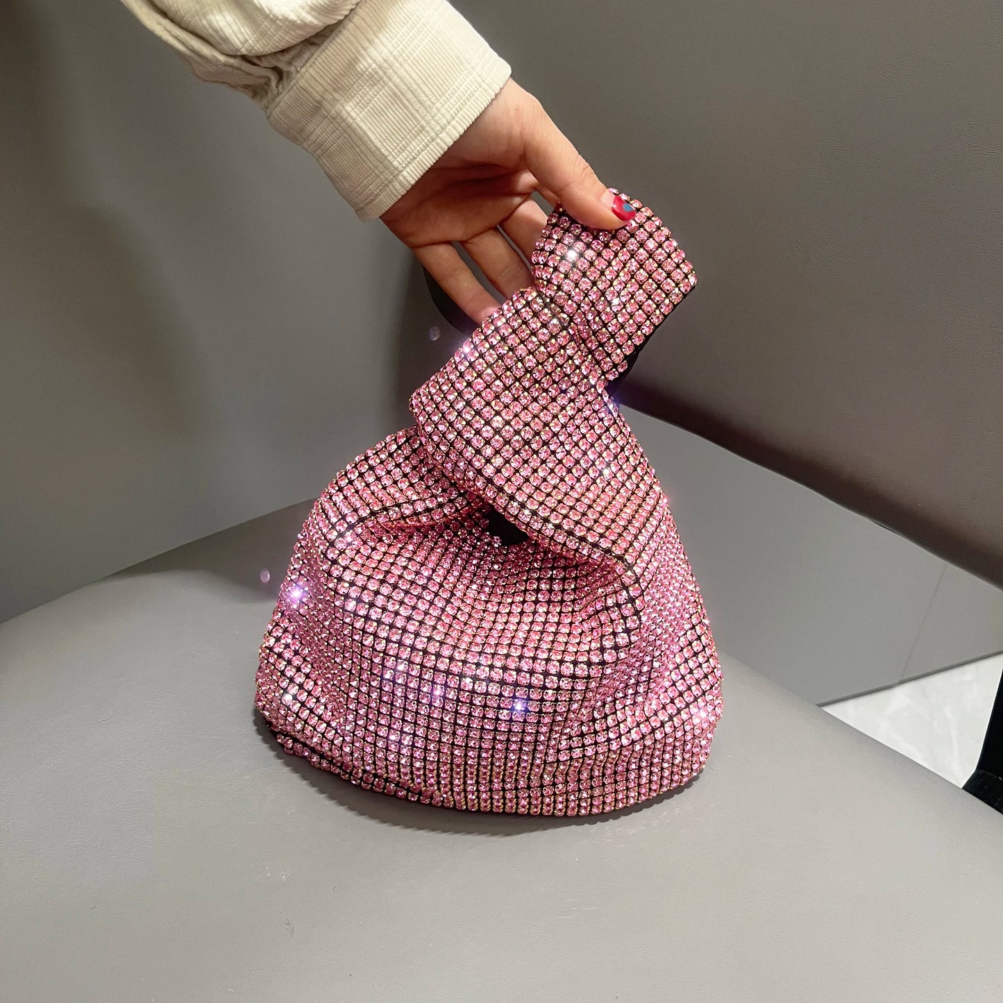 Luxury Designer Rhinestones Clutch Purse Bag for women handle bag Shoulder Bag Purse Shiny Crystal Purses and Handbag eveing bag