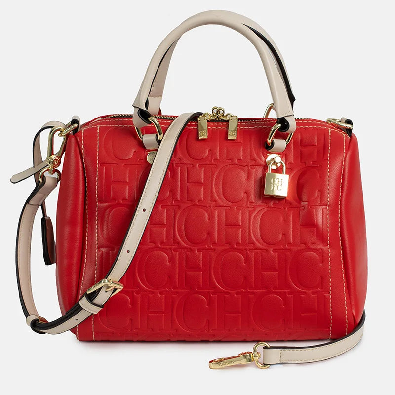 CH New Exquisite Handbag Spring and Summer High-quality Letter Print Multi-Scene Available 2026 Boston Crossbody Bag