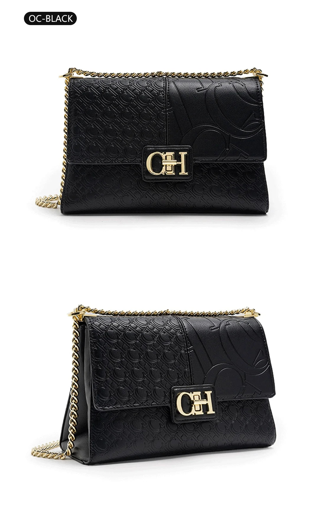 Fashion Color-Block Solid Color Design Women's Handbag Commuter Flap Light Luxury Brand Versatile 2025 New Women's Chain Bag