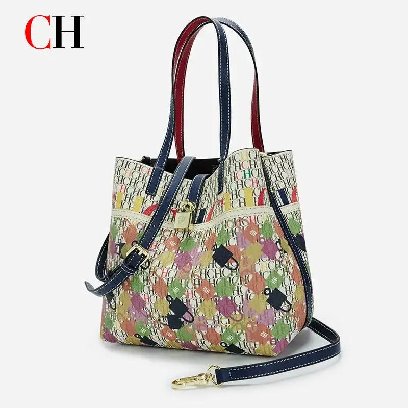 Brand Classic Pattern Letter Design Shoulder Bag Can Be Crossbody High Quality Elegant Fashion New Women's Bag Large Capacity