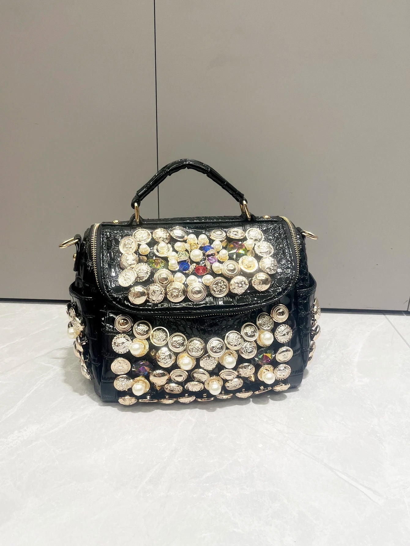 Handbag for women purses and handbag luxury Designer Handmade Women's bag Casual black bucket Female Messenger shoulder Bag new