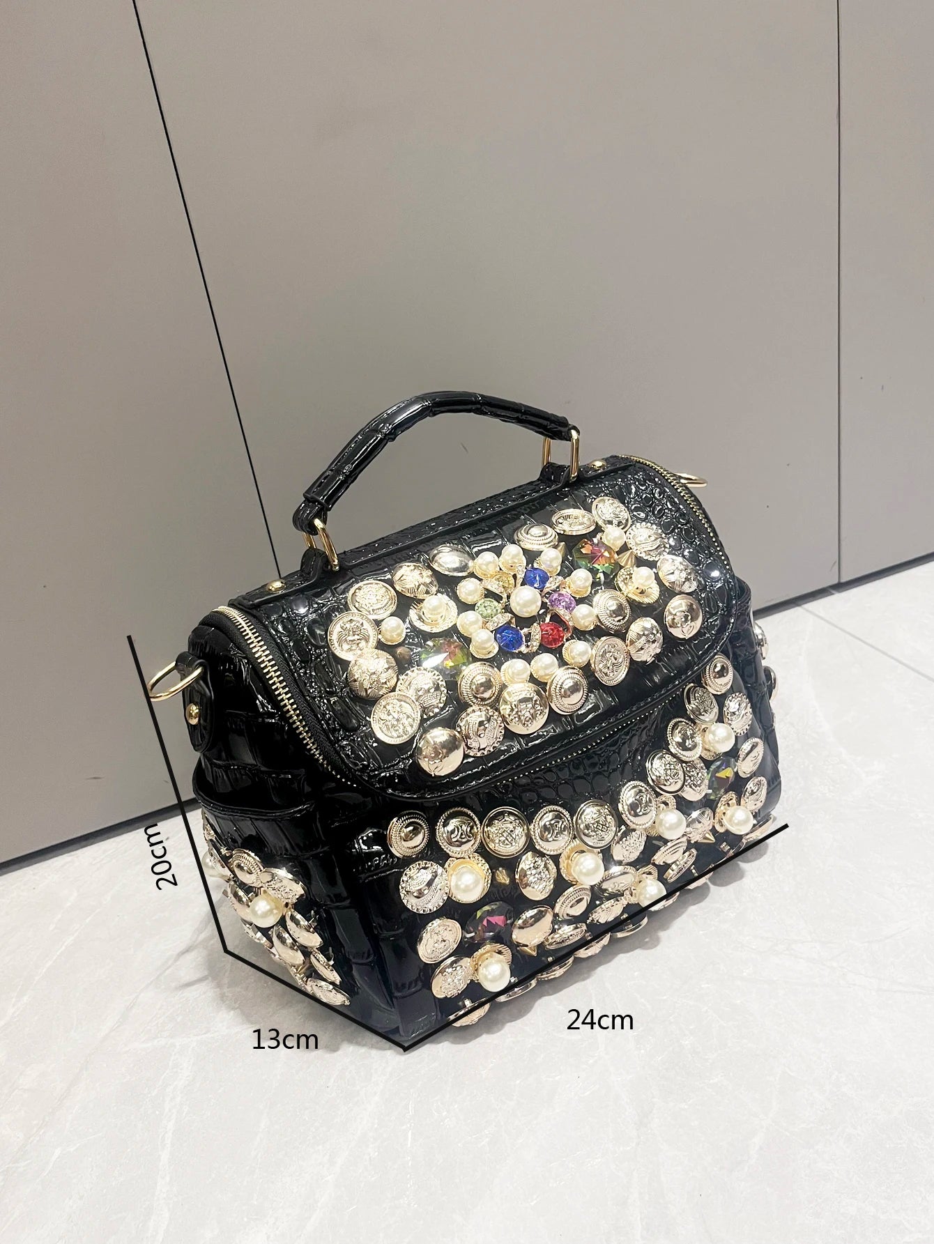 Handbag for women purses and handbag luxury Designer Handmade Women's bag Casual black bucket Female Messenger shoulder Bag new
