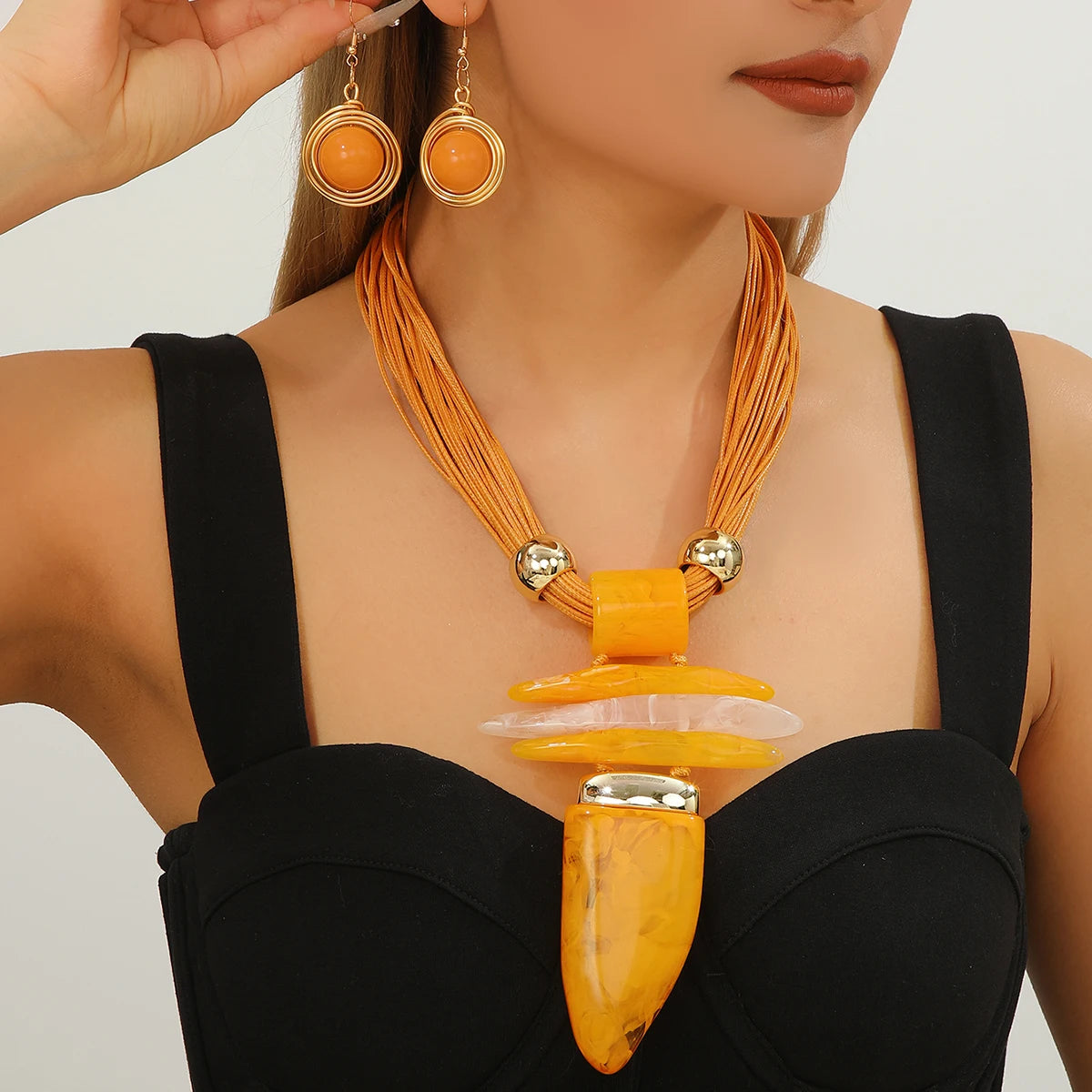 Western Jewelry Set Fashion Irregular Imitation