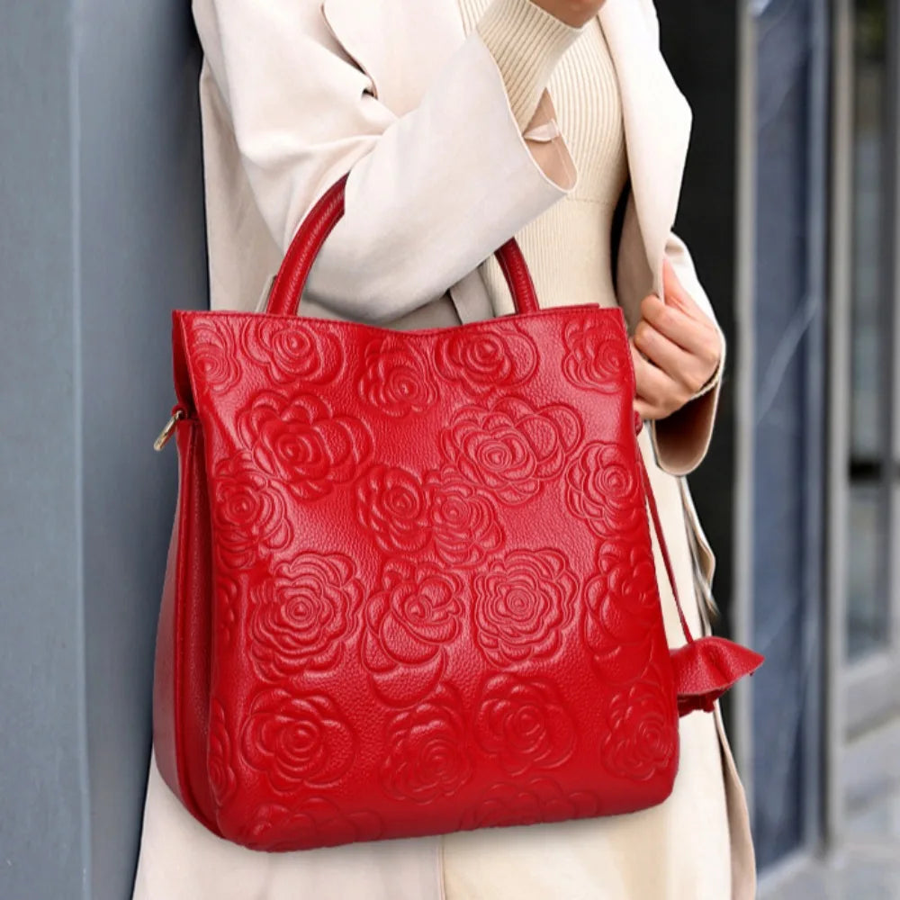 Camellia Large Capacity Tote Bag