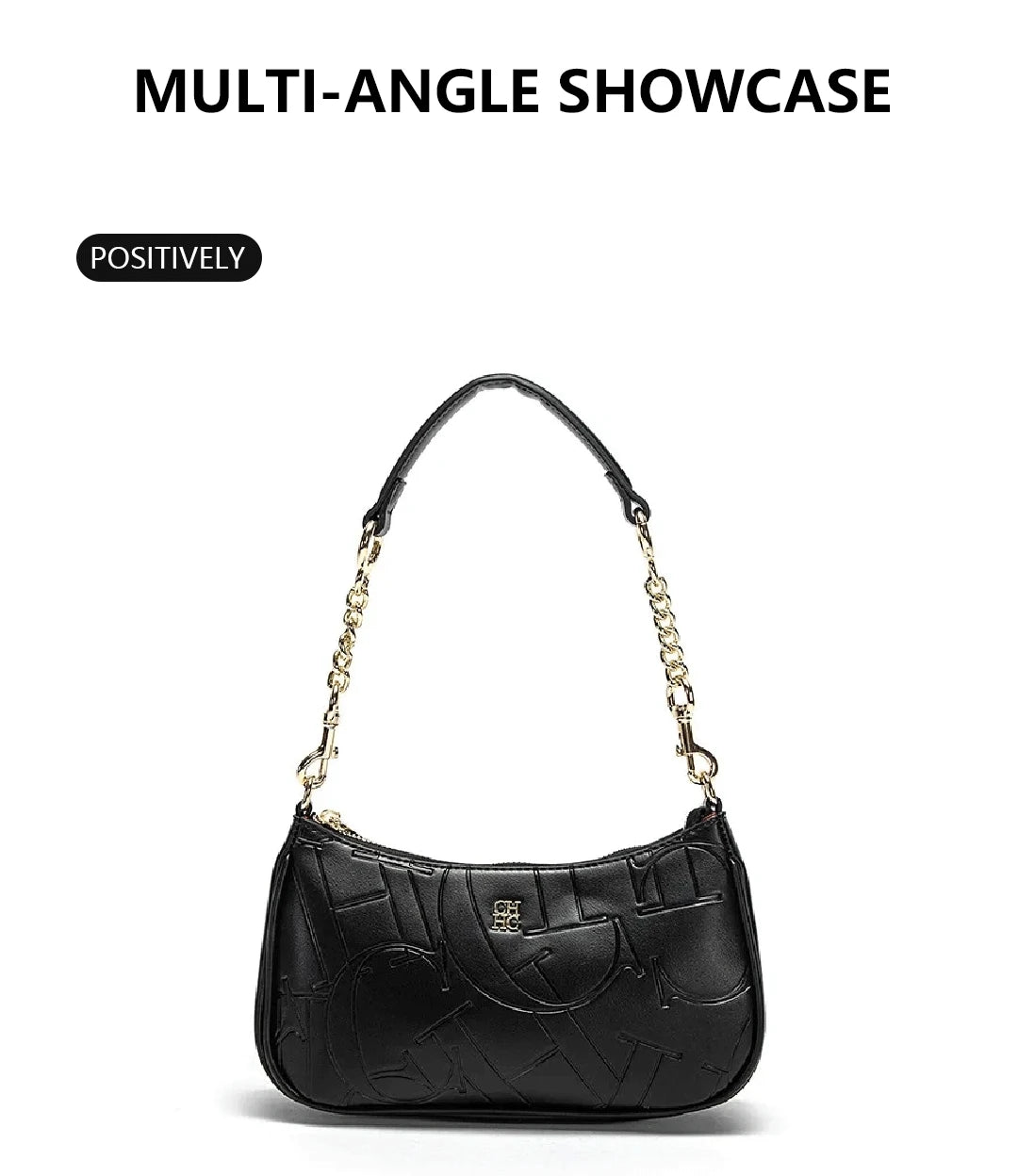 Fashion Classic Retro Design Ladies New Ladies Handbag Business Luxury Brand Printed Pattern High Quality Ladies Armpit Bag