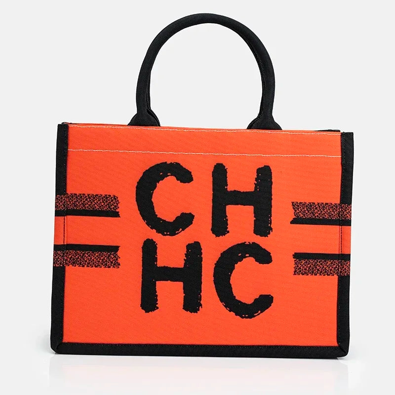 High Quality Multiple Colors Available Fashionable Women's Tote Bag Large Capacity Fine 2025 New Graffiti Design Tote Bag