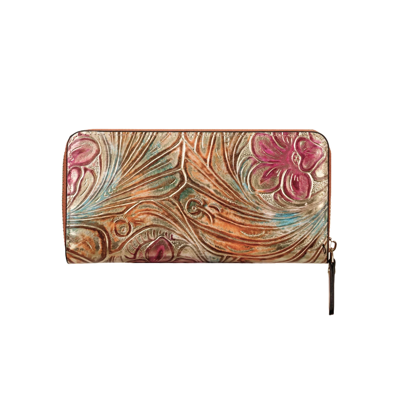 Wallet Women Large Capacity Card Holder Purse Floral Womens Leather Wallets Long Female Coin Purse Evening Clutch Bag