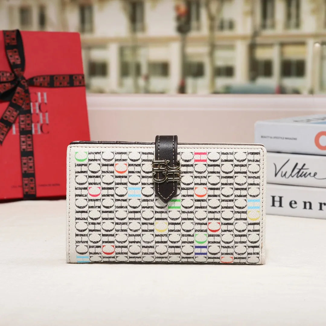Luxury Embossed Long Wallet