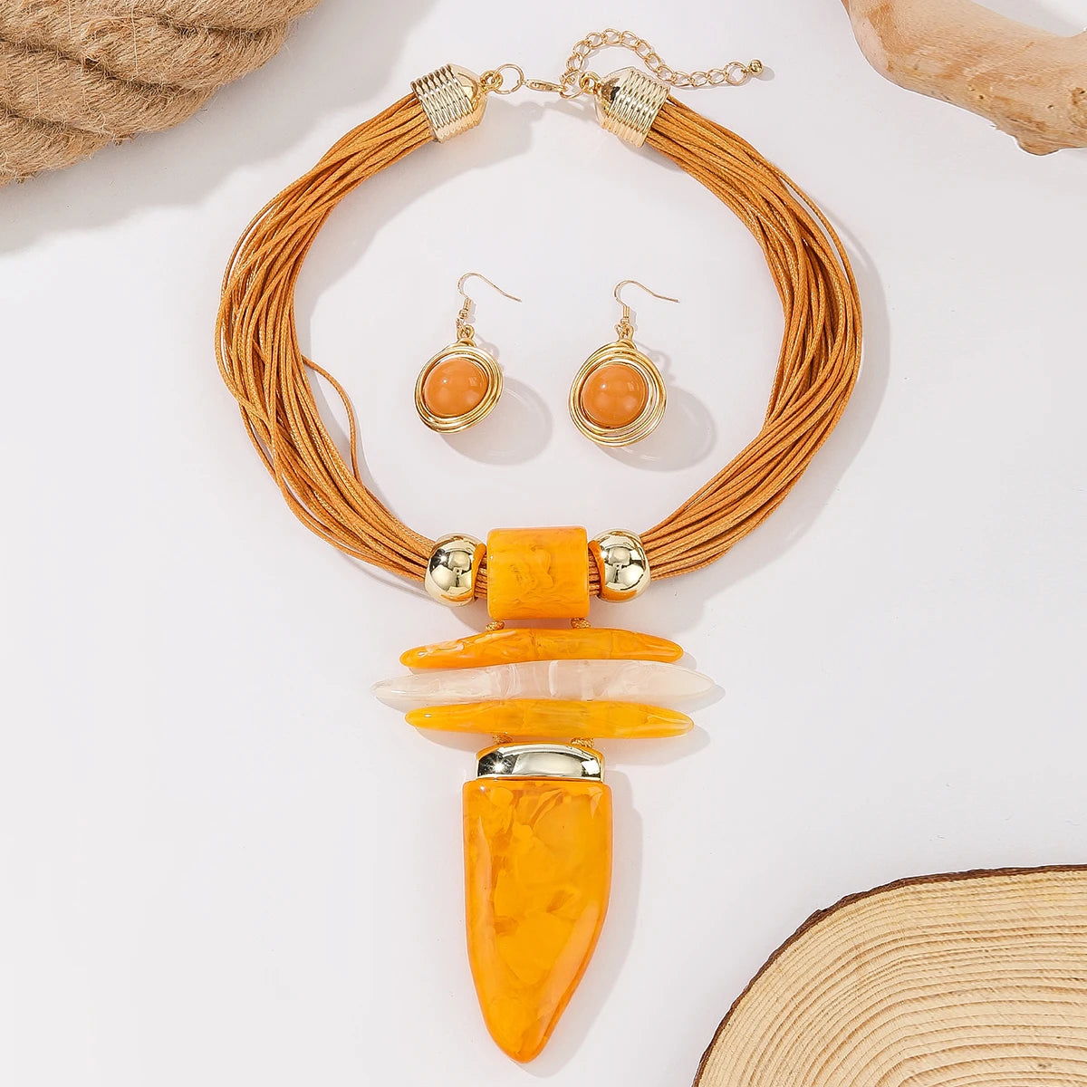 Western Jewelry Set Fashion Irregular Imitation