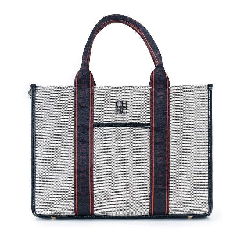 CH Brand Women's Handbag High Quality PU Material Fashion Boutique Brand Logo Women's Commuter Shoulder Bag